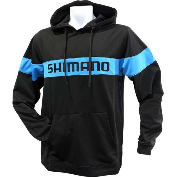 Shimano Escudo Pullover Hoodie - Black - Medium