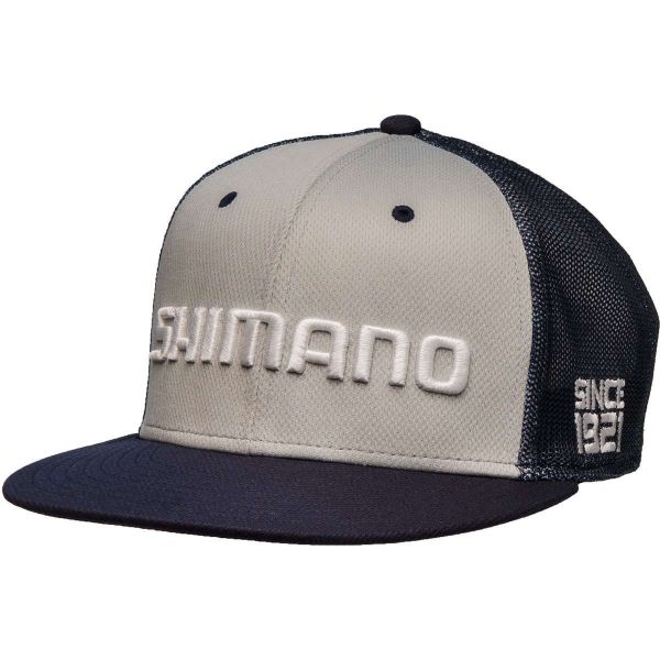 Shimano Flat Bill Hat - Navy - M/L