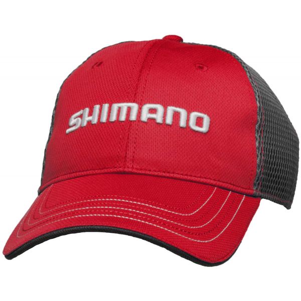 Shimano Honeycomb Mesh Cap Red