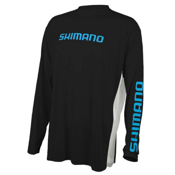 Shimano Long Sleeve Tech T-Shirt - Carbon - 2XL