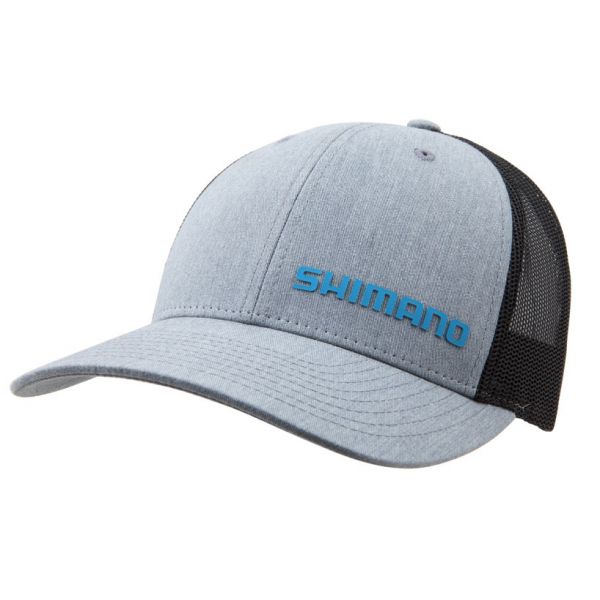 Shimano Low Profile Trucker Hat - Grey Black