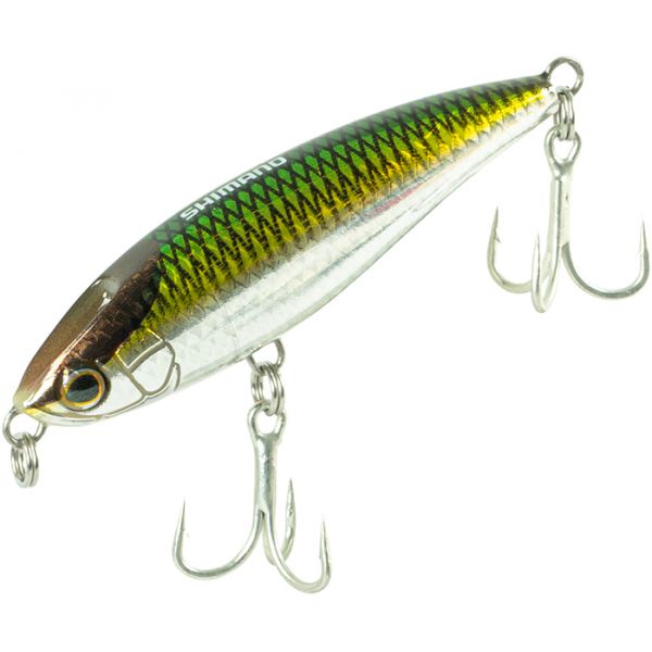 Shimano Coltsniper Twitchbait 80 Hi-Pitch - Floating - White Bait