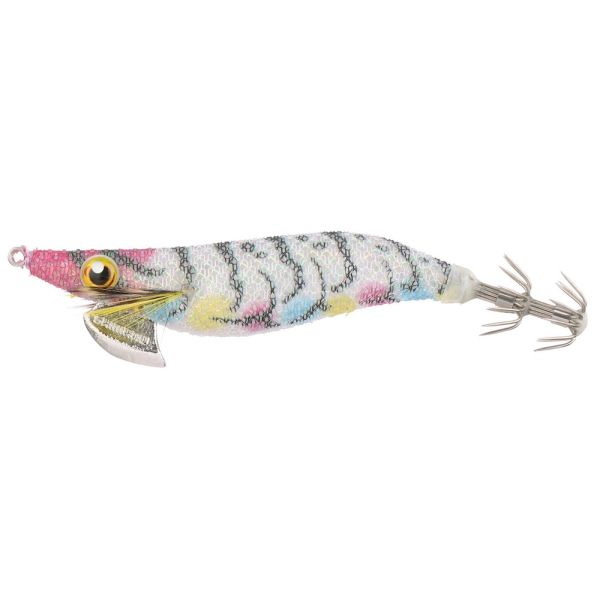 Shimano Sephia Clinch Squid Jig - 2.5 FB - Zebra Prawn