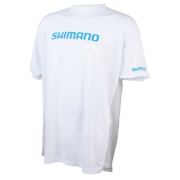 Shimano Short Sleeve Tech T-Shirt - White - 2XL