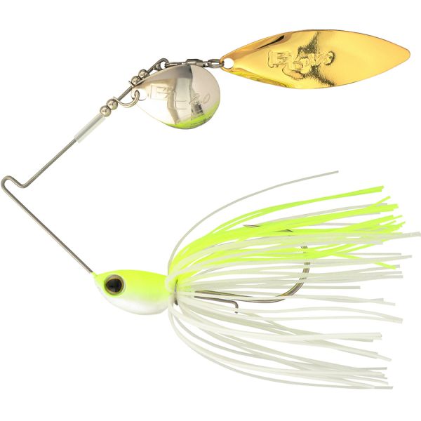 Shimano Swagy Strong Colorado/Willow Spinnerbait - 1/2oz - Chart White