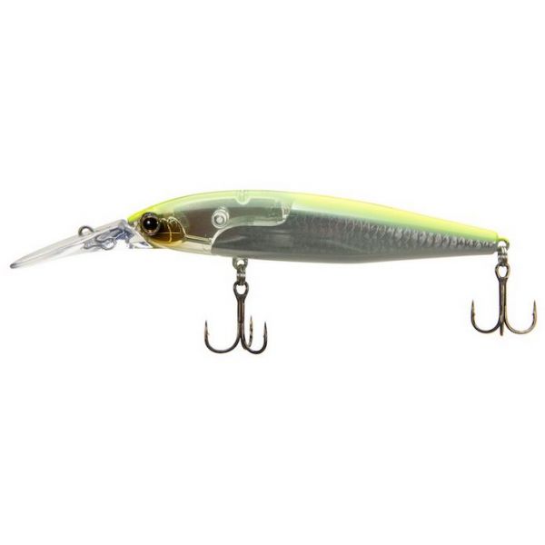 Shimano World Diver 99SP Jerkbait - Chartreuse Silver