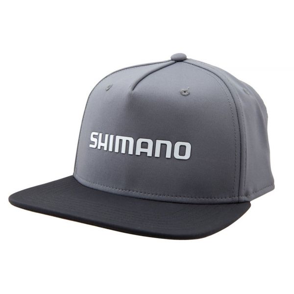 Shimano Welded Flatbill Hat - Grey