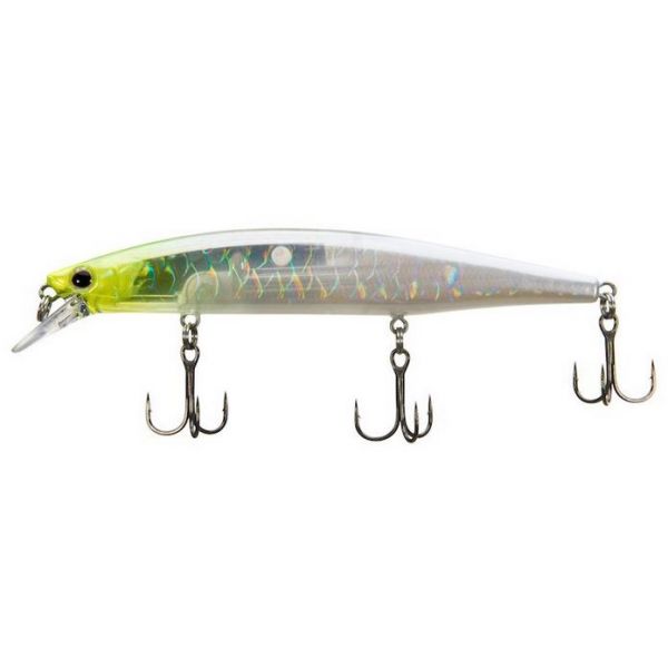 Shimano World Minnow 115SP Jerkbait - Chartreuse Head