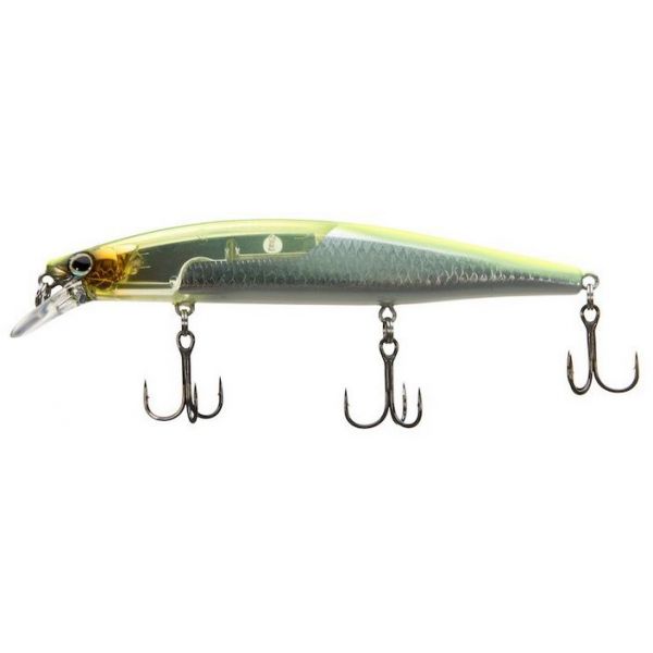 Shimano World Minnow 115SP Jerkbait - Chartreuse Silver