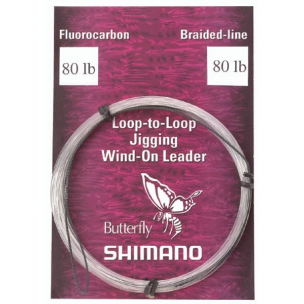 Shimano WOL020 Jigging Wind-On Leader 20lb