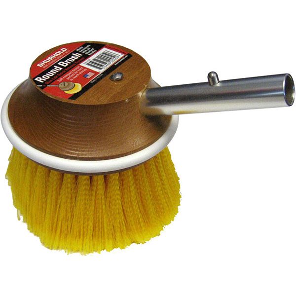 Shurhold 50 5in Round Polystyrene Soft Brush f/ Windows Hulls & Wheels