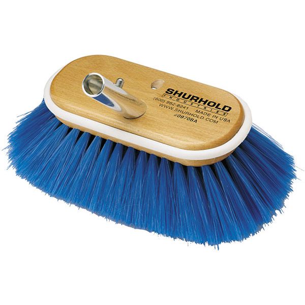 Shurhold 970 6in Nylon Extra Soft Bristles Deck Brush