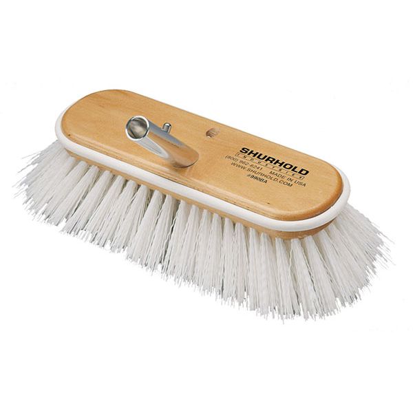 Shurhold 990 10in Polypropylene Stiff Bristle Deck Brush