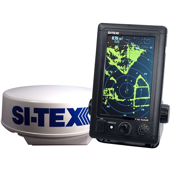 SI-TEX T-760 7'' Touchscreen Radar System w/ 4kW 18'' Dome