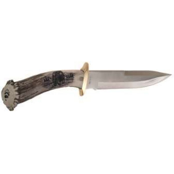 Silver Stag PB80SM Pacific Bowie Scrimshaw Series Knife