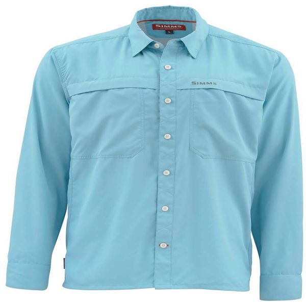 Simms PG-10802 EbbTide LS Shirt - Sky Blue Small