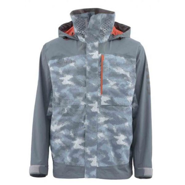 Simms 11243-059 Challenger Jacket - Hex Camo Storm - 2XL