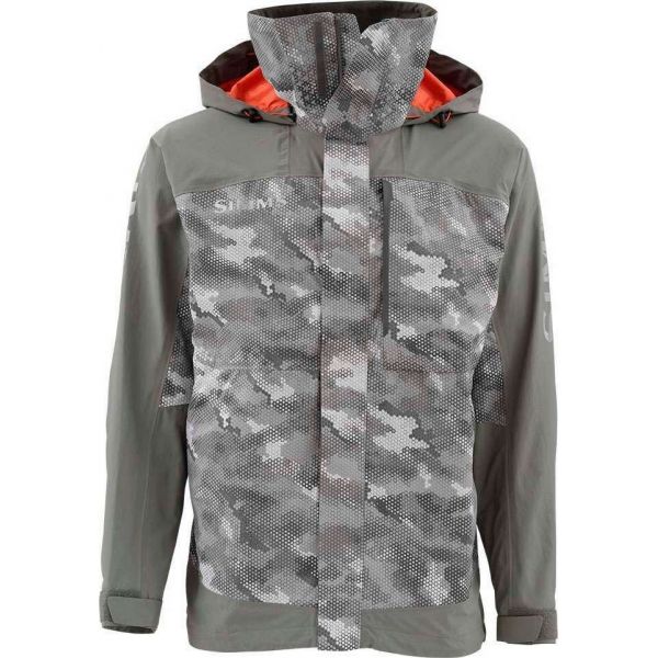 Simms 11243-091 Challenger Jacket - Hex Camo Boulder - Medium