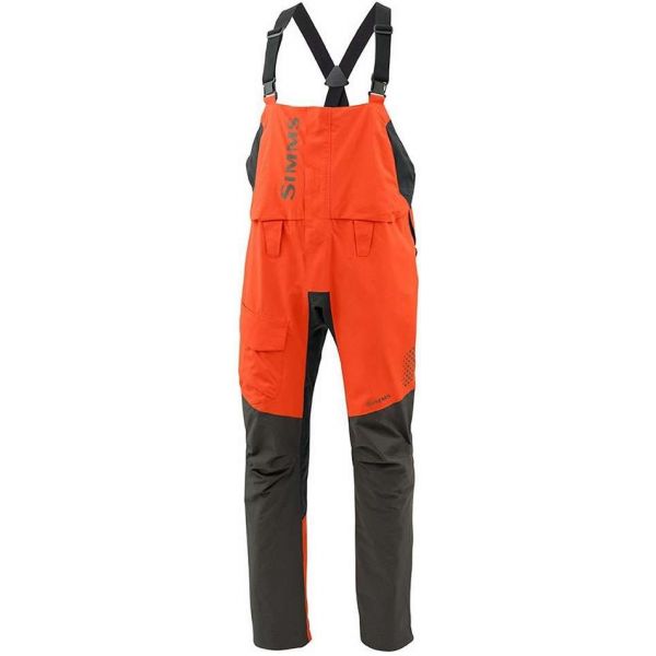 Simms 11244-820 Challenger Bib - Fury Orange - Small