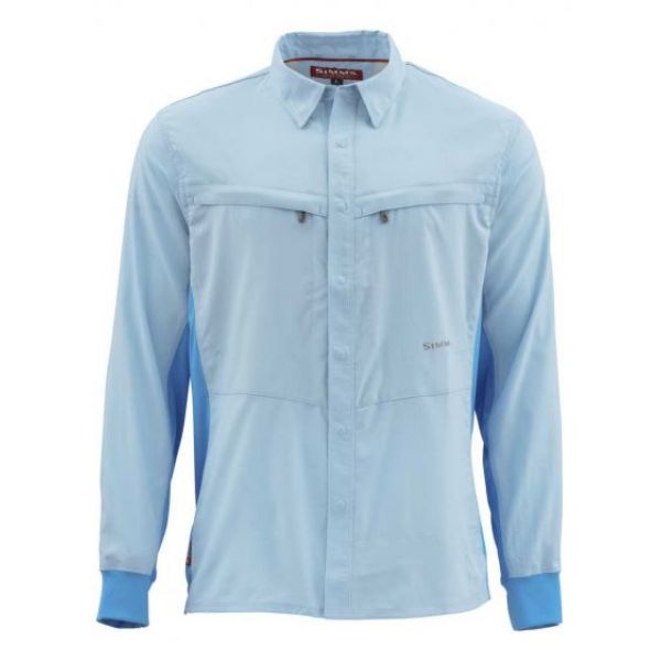 Simms Intruder BiComp LS Shirt - Mist - Small