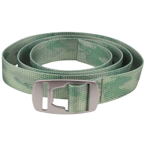 Simms Camo Bottle Opener Belt - One Size - Hex Camo Loden