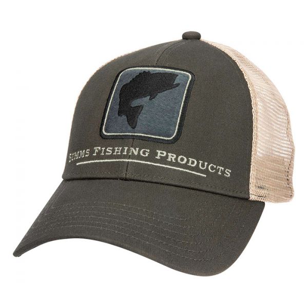 Simms Bass Icon Trucker Hat - Foliage