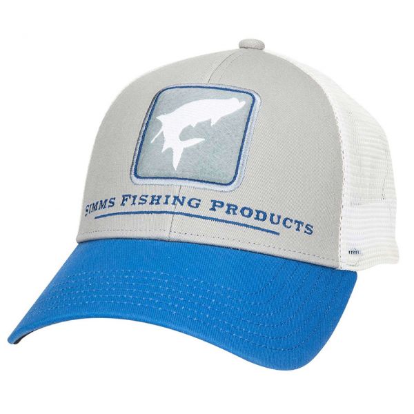 Simms Tarpon Icon Trucker Hat - Rich Blue