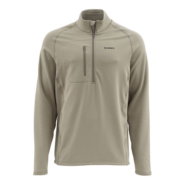 Simms Fleece Midlayer Top - Tumbleweed - Small