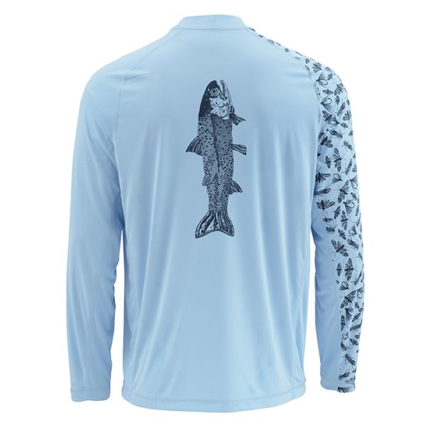 Simms Solarflex Long Sleeve Crewneck Artist Series - Cutty - Small