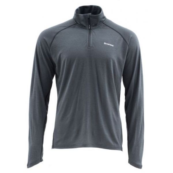 Simms Ultra-Wool Core 1/4 Zip Top - Raven - Small