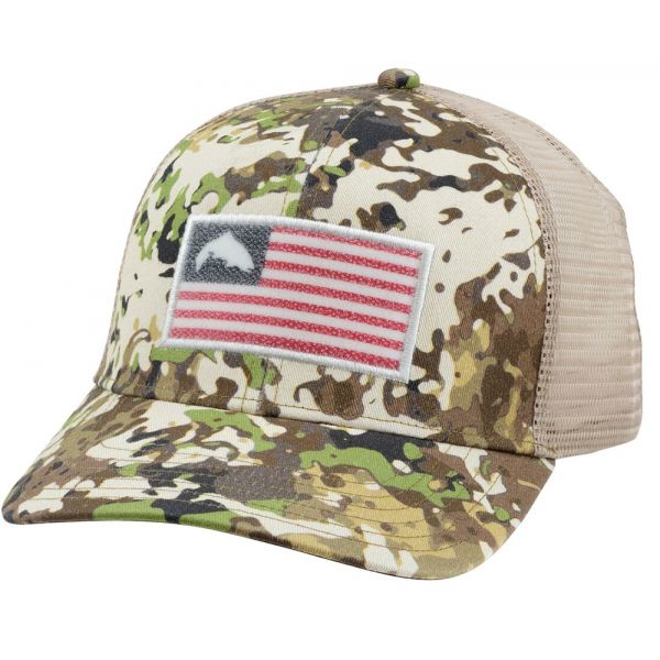 Simms Tactical Trucker Hat - River Camo