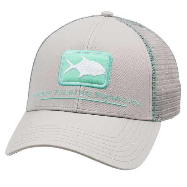 Simms Permit Icon Trucker Hat - Sterling