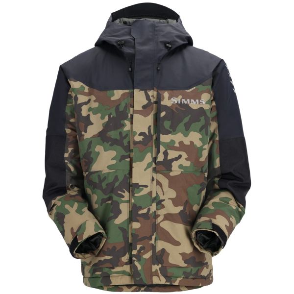 Simms PG-13050 Challenger Insulated Jacket - Woodland Camo - X-Small