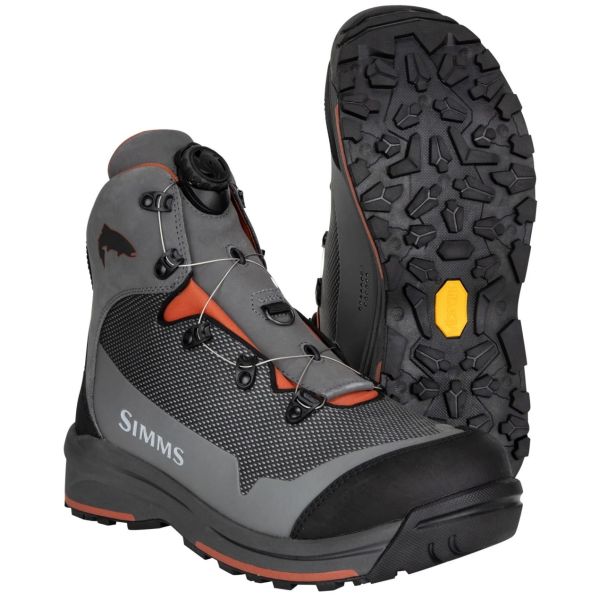 Simms Men's Guide BOA Vibram Wading Boot - 9 - Slate