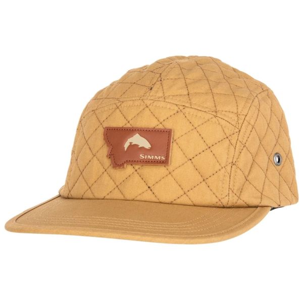 Simms Big Sky Waxed Canvas Cap - Dark Bronze