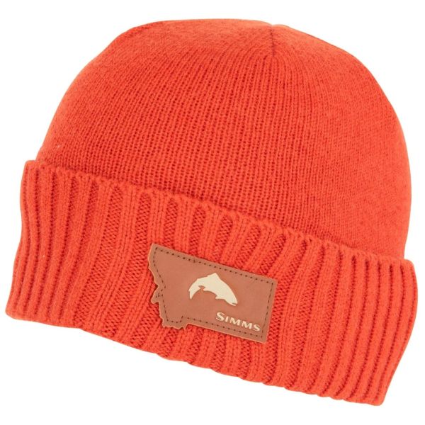 Simms Big Sky Wool Beanie - Simms Orange