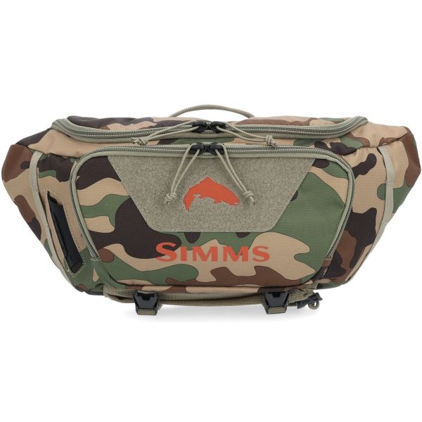 Simms Tributary Hip Pack - Woodland Camo