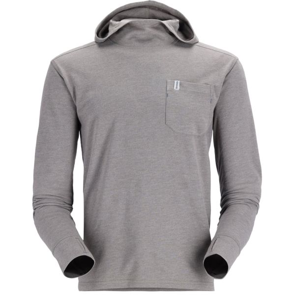 Simms Men's Henry's Fork Hoody - Steel Heather - Small