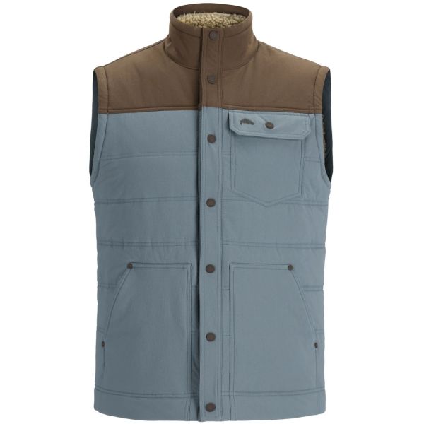 Simms Men's Cardwell Vest - Storm/Hickory - Small