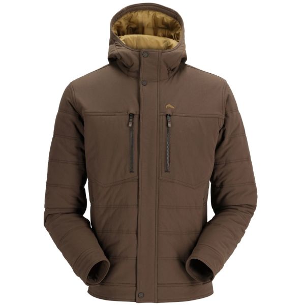 Simms Men's Cardwell Hooded Jacket - Hickory - Small