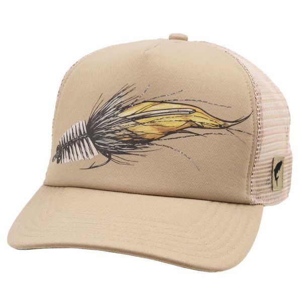 Simms Artist Series Fly Trucker Hat - Dune