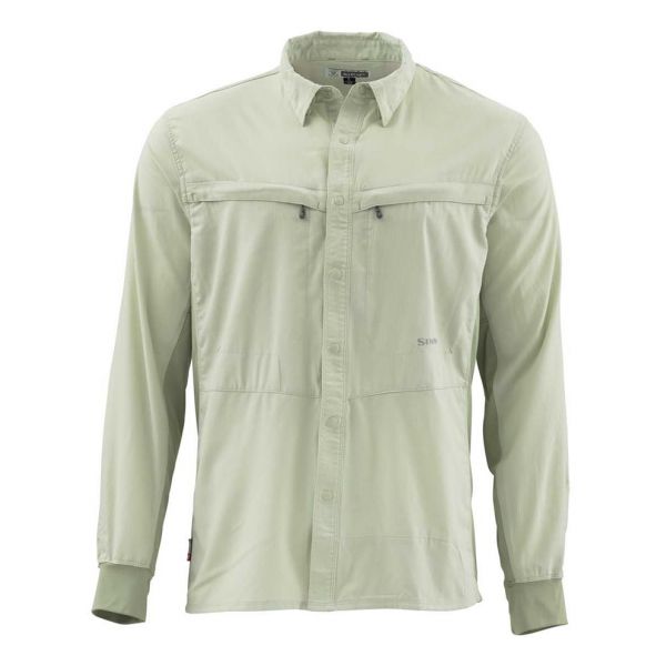 Simms Bugstopper Intruder Bicomp Long Sleeve Shirt - Fennel - 2XL