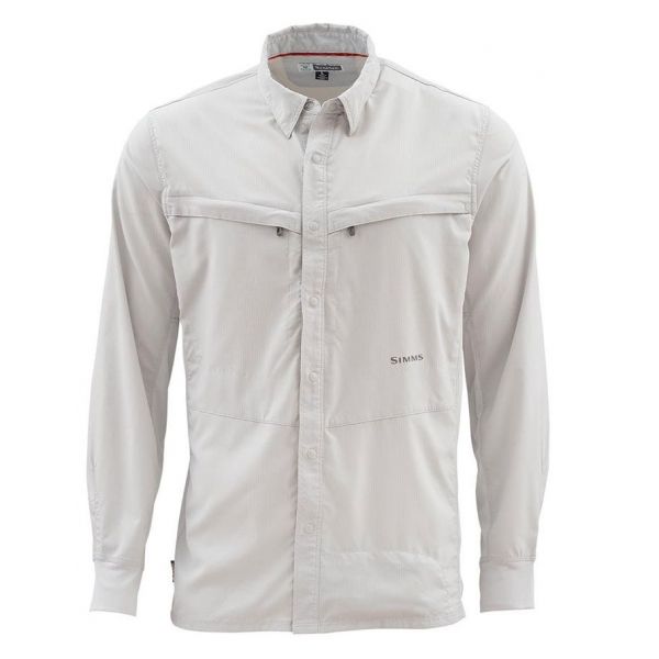 Simms Bugstopper Intruder Bicomp Long Sleeve Shirt - Tundra - L