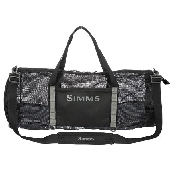 Simms Challenger Mesh Duffel - Black