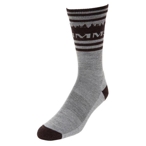 Simms Daily Sock - Treeline Mahogany - Large