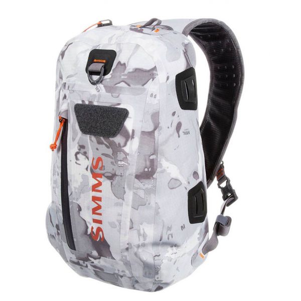 Simms Day Creek Z Fishing Sling Pack - Cloud Camo Grey