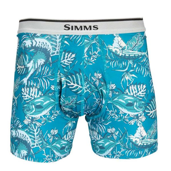 Simms Men's Boxer Briefs - Slamdown Meridian - 2XL