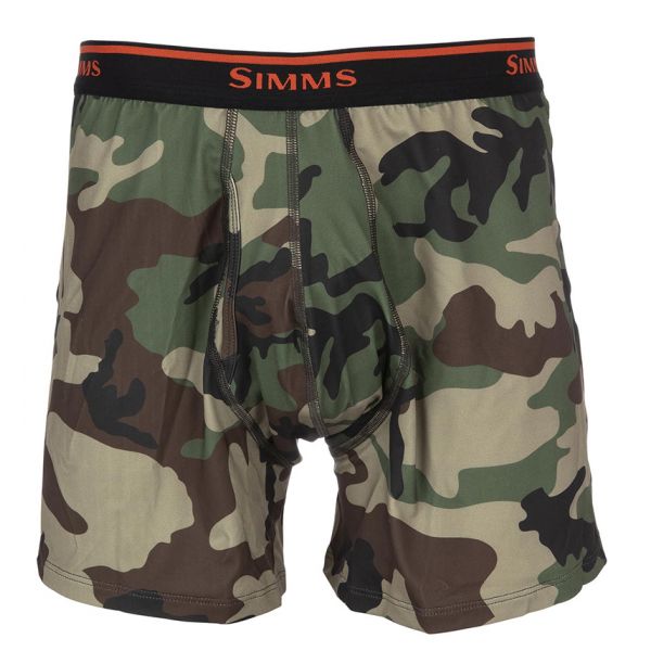 Simms Men's Boxer - Woodland Camo - 2X-Large