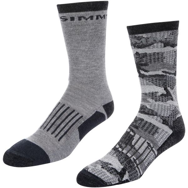 Simms Merino Midweight Hiker Sock - 2 Pack - Assorted - Large