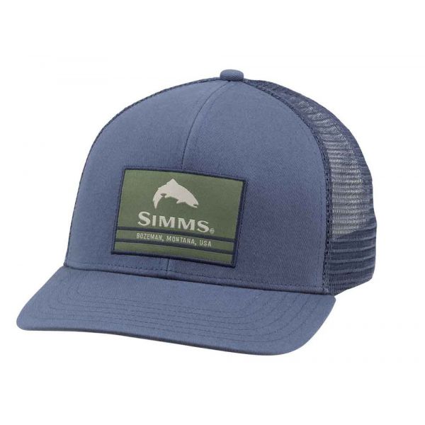 Simms Original Patch Trucker Hat - Dark Moon